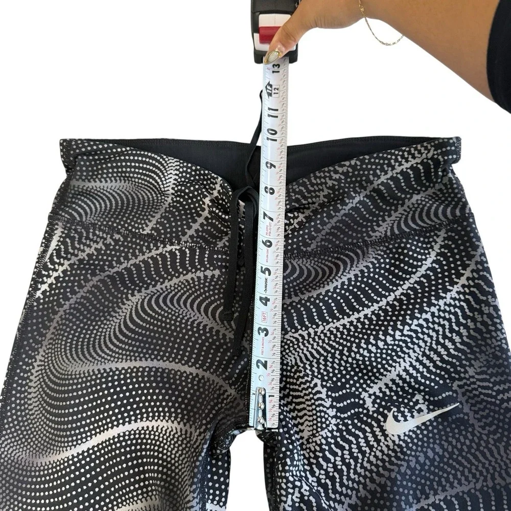 Nike Dri Fit Power Essential Running Tights w/ Back‎ Zip Pocket 890419 Sz M #551